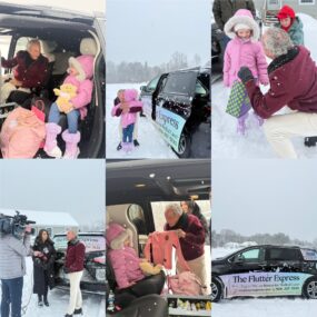 Flutter Express van donated by Bouchey Financial Group in partnership with The Flutter Club