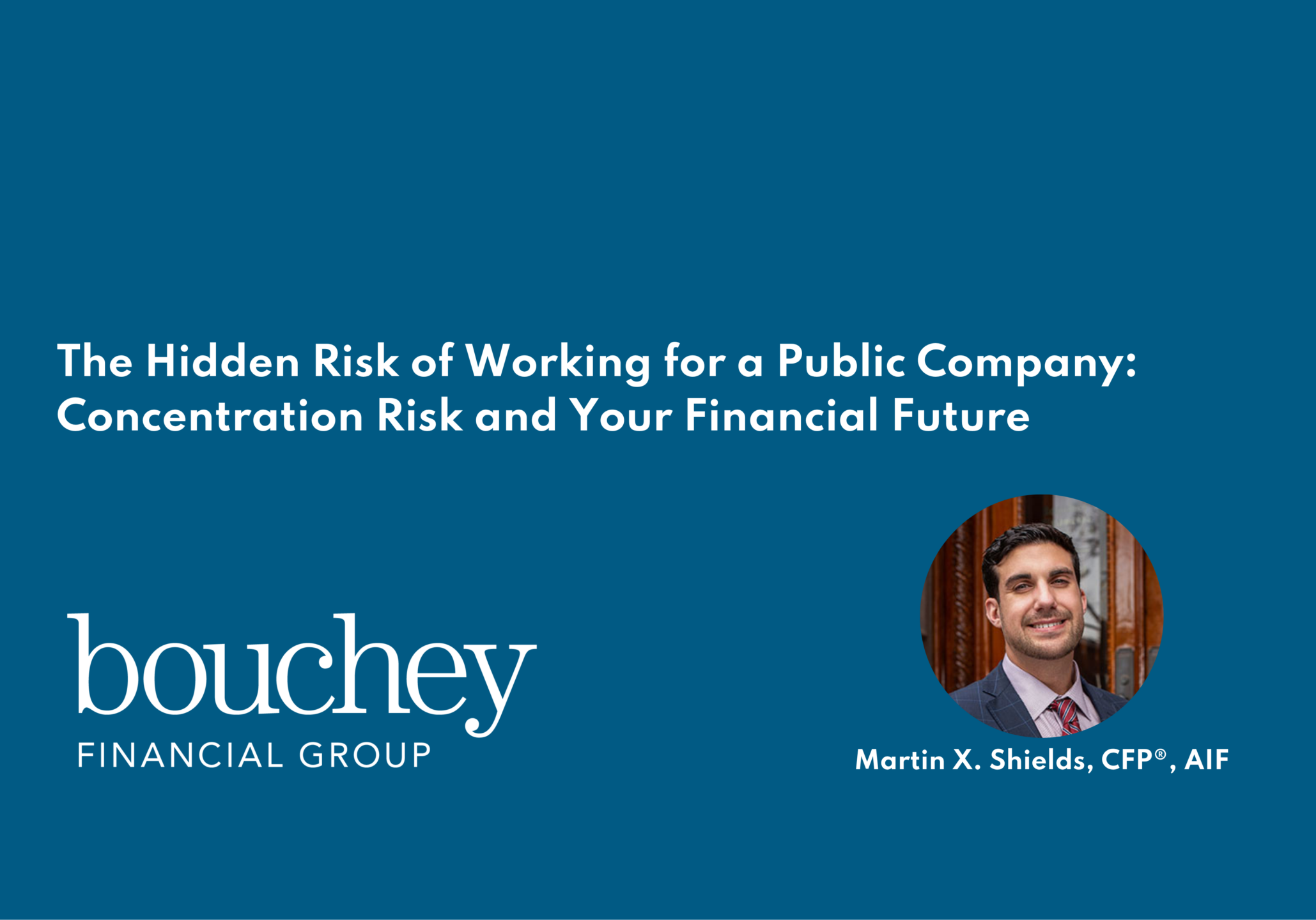 Vincenzo G. Testa, CPA, CFP®, ECA, Wealth Advisor at Bouchey Financial Group