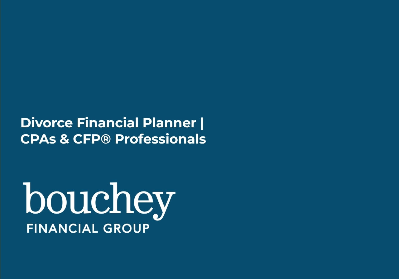 divorce financial planner