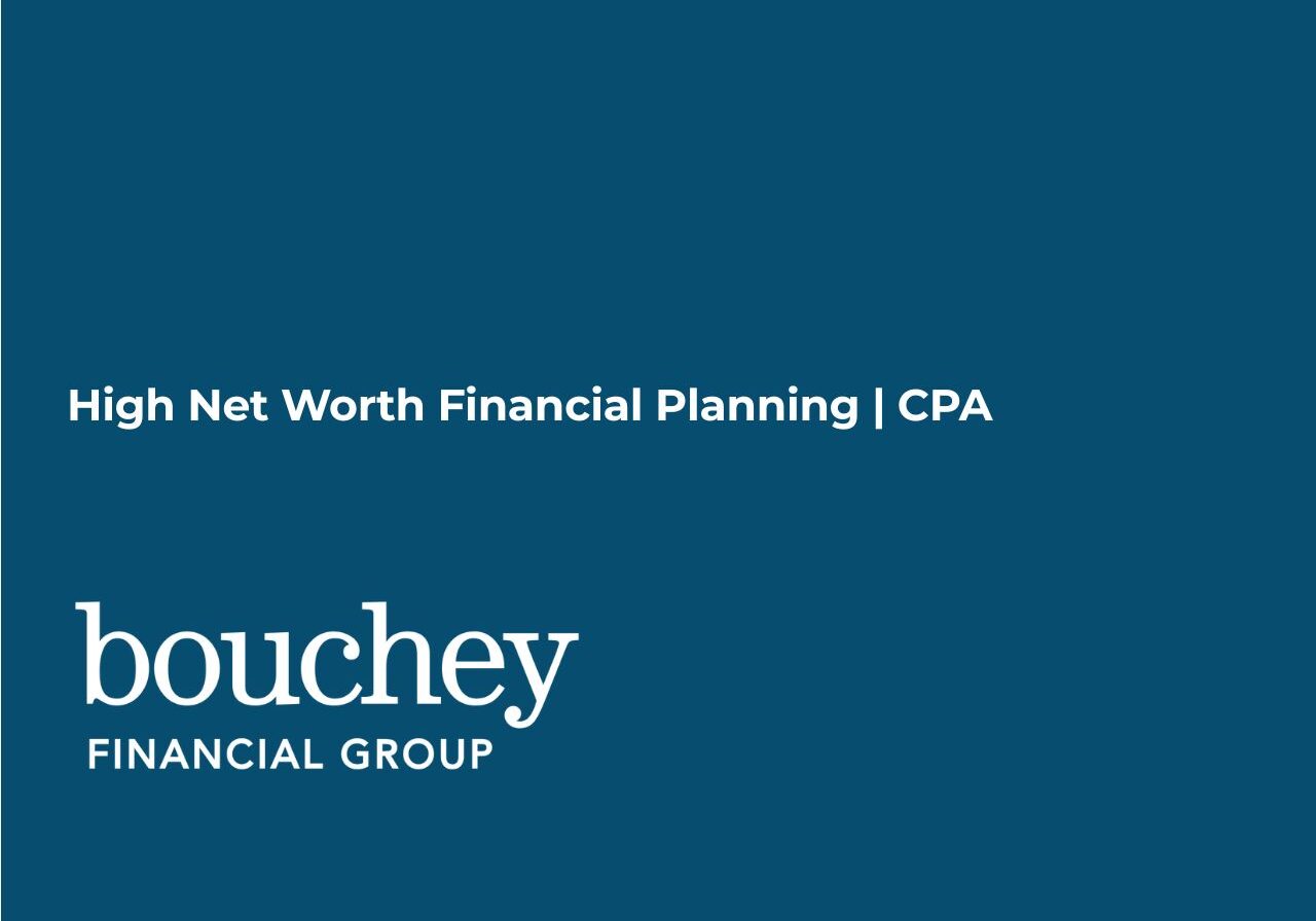 high net worth financial planning