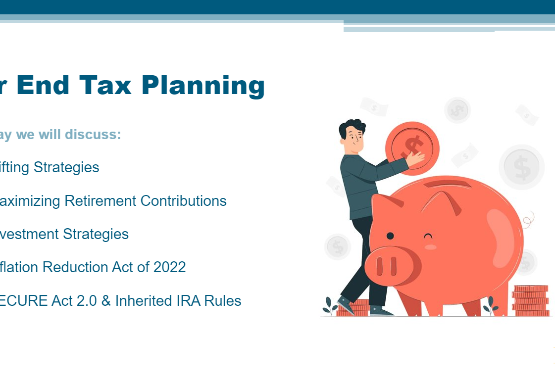 year-end tax planning